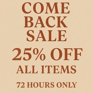 Sale Announcement Poster